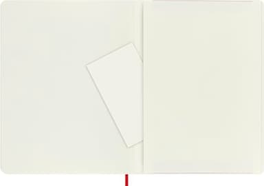 Moleskine Classic Notebook, Soft Cover, XL (7.5" x 9.5") Plain/Blank, Scarlet Red, 192 Pages - Image 5