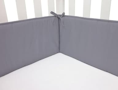 Thickened Bedding Set, Anti-Collision Pad for Cornor Side (Gray) - Image 1