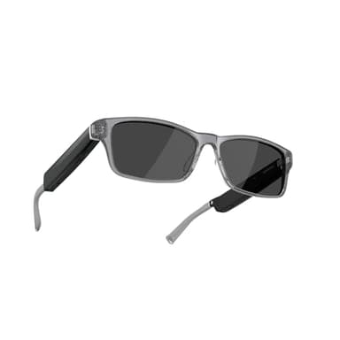 Amazon Echo Frames, an Alexa device (newest model), Smart glasses with Alexa, Modern Rectangle frames in Charcoal Gray with polarized sunglass lenses - Image 7