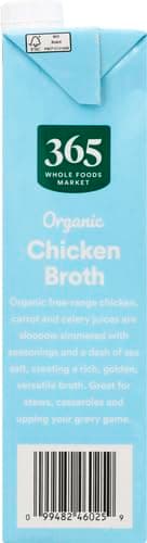 365 by Whole Foods Market, Organic Chicken Broth, 32 Fl Oz - Image 6