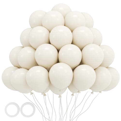 Voircoloria 105pcs Sand Balloons 12inch Party Latex Balloons for Boys Girls Birthday Baby Shower Gender Reveal Wedding Sunflower Party Decorations - Image 1