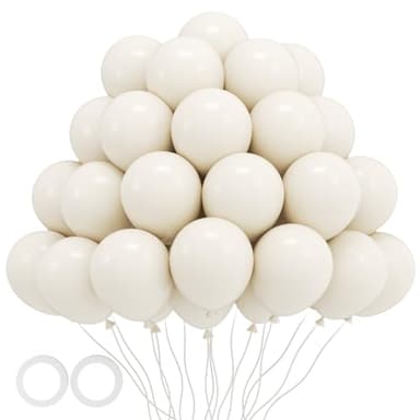 Voircoloria 105pcs Sand Balloons 12inch Party Latex Balloons for Boys Girls Birthday Baby Shower Gender Reveal Wedding Sunflower Party Decorations - Image 1