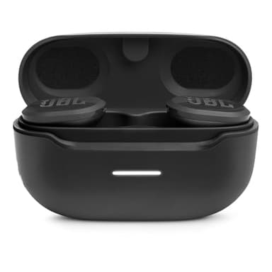 JBL Endurance Race TWS - Waterproof true wireless active sport earbuds, JBL Pure Bass Sound, Up to 30 hours of battery life, IP67 Waterproof and Dustproof, Ambient Aware & TalkThru (Black) - Image 8