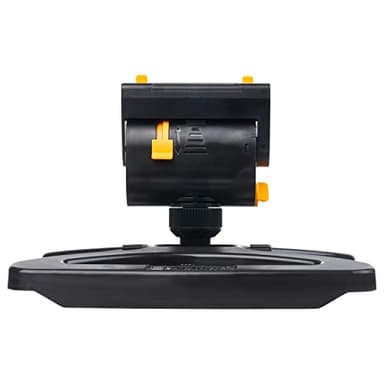 Melnor 65131AMZ MiniMax Turbo Oscillator Sprinkler, 4000 sq. ft., 4-Way Adjustable, Quick Connect Bundle, Black, Yellow - Image 3