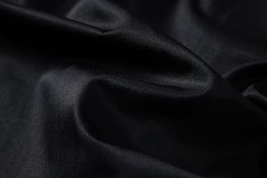 DELCARINO Men's Long Sleeve Button Up Shirts Solid Slim Fit Casual Business Formal Dress Shirt Black Medium - Image 5