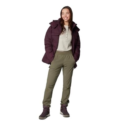 Columbia Women's Leslie Falls Pull-On Pant, Stone Green, XX-Large Short - Image 3