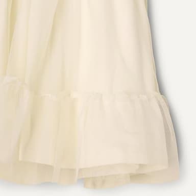 Amazon Essentials x Sofia Grainge Baby Girls' Tulle Dress, Ivory, 6-9 Months - Image 3