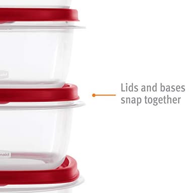 Rubbermaid 42-Piece Food Storage Containers with Lids - Image 5