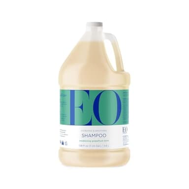 EO Shampoo, 1 Gallon, Grapefruit and Mint, Organic Plant Based, Hydrating & Smoothing For All Hair Types - Image 1