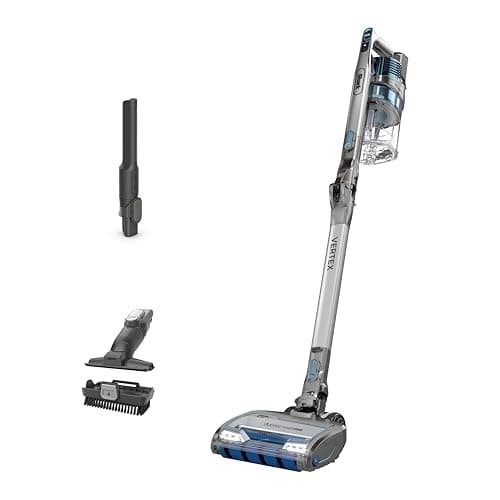 Shark IZ462H Vertex Ultra Lightweight Cordless Stick Vacuum with DuoClean PowerFins, Crevice, Pet Multi-Tool, Anti-Allergen, Brush, Removable Handheld, Flex, 60 min Runtime, Blue, MultiFLEX - Image 1
