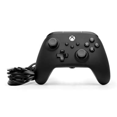 PowerA Advantage Plus Wired Controller for Xbox Series X|S - Black, officially licensed, adjustable height thumbsticks, hall effect, mappable buttons, works with Xbox One and Windows 10/11 PC - Image 2