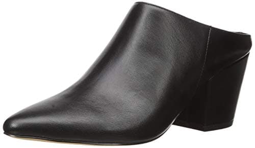 The Drop Women's Jordan Pointed Toe Block Heel Mule Shoe, Black, 9 M US - Image 1