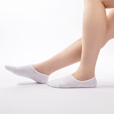 IDEGG No Show Socks Womens and Men Low Cut Anti-slid Athletic Running Novelty Casual Invisible Liner Socks - Image 7