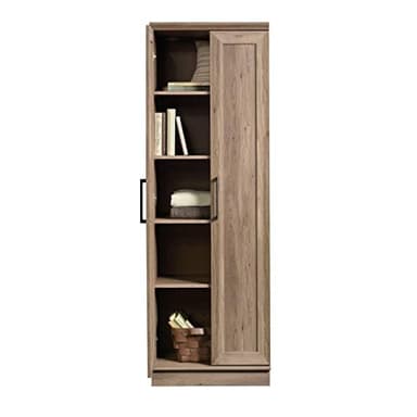 Sauder HomePlus Storage Cabinet/ pantry cabinets, Salt Oak finish - Image 5