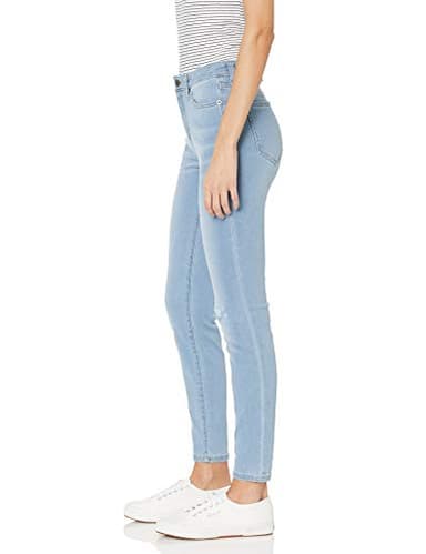 Amazon Essentials Skinny Jeans for Women (Stretchy), Washed Blue, Size 6 Short - Image 3