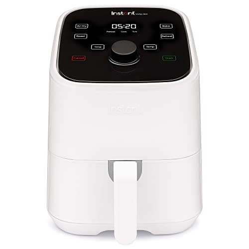 Instant Pot Vortex 2QT Mini Air Fryer,Small Air fryer that Crisps,Reheats, Bakes, Roasts for Quick Easy Meals,Includes over 100 In-App Recipes,is Dishwasher-Safe,from the Makers of Instant Pot, White - Image 1