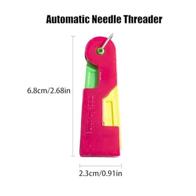 FKMEE Automatic Needle Threader - 2025 New Plastic Quick-Loop Device for Hand Sewing, Embroidery, & Cross-Stitch Crafts, Universal Compatibility Across Various Sewing Machines (3) - Image 2
