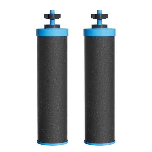 Waterdrop Alkaline Water Filter, Replacement for Berkey® BB9-2® Black Filters and Berkey® Gravity Water Filter System, Up to PH 9.2 (Pack of 2) - Image 1