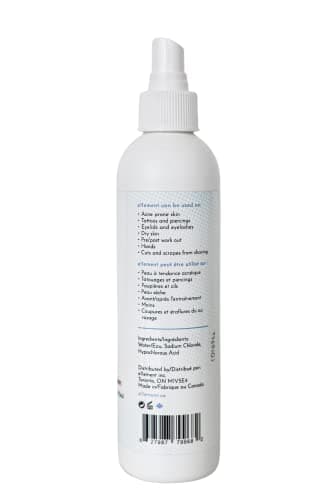 e11ement - Hypochlorous Acid Face and Skin Spray - HOCL- Safe for use on Acne Prone Skin - Eczema - Dry Scalp - Post Procedure -Toner - Eye Lash Cleanser - Face and Hand Cleanser (Large 8 oz.) - Image 3