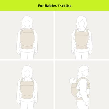 Baby Carrier Newborn to Toddler (Houndstooth) - Image 7