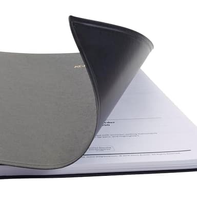 AT-A-GLANCE 2025 Appointment Book Planner, Daily, Eight Person Group Planner, 8-1/2" x 11", Large, Quarter-Hourly, 2 Volume Set, Black (702120525) - Image 5