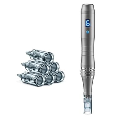 Microneedling Stamp Pen, Derma Stamp Pen, 0.25mm DermaStamp System, Derma Roller Alternative, Microneedle Micro Needle Skin Care Tool for Men Women Home Use - Image 8