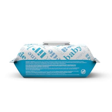 Amazon Elements Baby Wipes, Unscented, 810 Count, Flip-Top Packs - Image 3