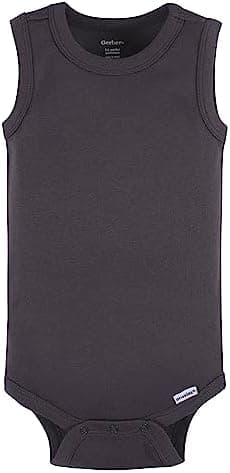 Gerber Baby Boys Multi-Pack Sleeveless Onesies Bodysuit - Image 5