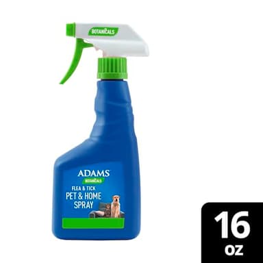 Adams Botanicals Flea and Tick Pet and Home Spray, Kills Fleas and Ticks; Plant-Based Protection with Essential Oils; Controls Fleas and Ticks in pet Bedding; 16 Ounces - Image 11