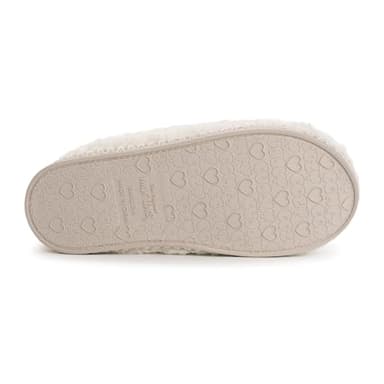 MUK LUKS Women's Rylee Mae Slipper, White, XL - Image 4