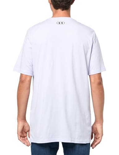 Under Armour Men's Sportstyle Left Chest Short-Sleeve T-Shirt , (535) Salt Purple / / Black , 4X-Large Tall - Image 2