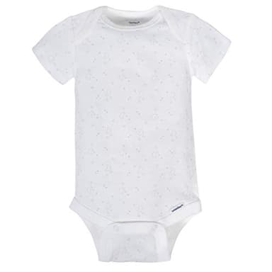 Gerber Baby 8-Pack Short Sleeve Onesies Bodysuits, Animals Green, 0-3 Months - Image 5