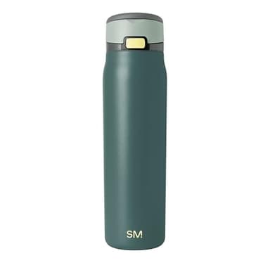 Simple Modern Mesa Loop Water Bottle with Straw | 30oz Cup Holder Friendly Insulated Stainless Steel Bottles for Travel, Sports and School | Steel Harbor - Image 1