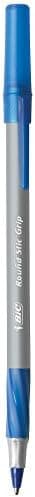 BIC Round Stic Grip Xtra Comfort Assorted Colors Ballpoint Pens, Medium Point (1.2mm), 36-Count Pack, Perfect Writing Pens With Soft Grip for Superb Comfort and Control - Image 5
