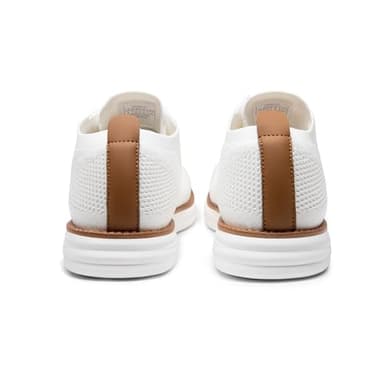 Bruno Marc Men's CoolFlex Breeze Mesh Sneakers Oxfords Lace-Up Lightweight Casual Walking Shoes,Size 12,01 White,Grand - Image 3