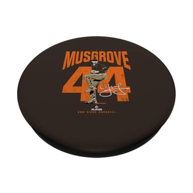 Joe Musgrove | San Diego Baseball Players | MLBJMU3921 PopSockets Adhesive PopGrip - Image 2