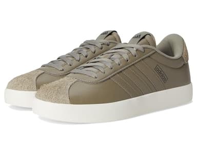 adidas Men's VL Court 3.0 Sneaker, Clay/Clay/Black, 5.5 - Image 1