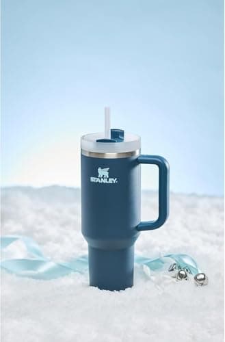 STANLEY Quencher H2.0 Tumbler with Handle and Straw 40 oz | Flowstate 3-Position Lid | Cup Holder Compatible for Travel | Insulated Stainless Steel Cup | BPA-Free | Stargaze - Image 6