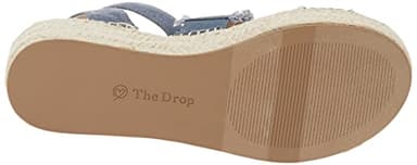 The Drop Women's Listilla Espadrille Wedge Sandal, Chambray, 8.5 - Image 4