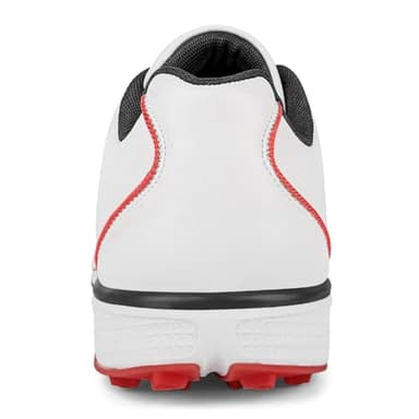 Zakey Golf Shoes Men Sipkeless Golf Wears for Male Golfers Sneakers Outdoor Walking Footwears (9.5,WhiteRed) - Image 2