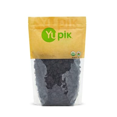 Yupik Organic Dried Cherries, 2.2 lb, Gluten-Free, Non-GMO, Kosher, Vegan, Sweetened Dried Fruits, Tart & Sweet Whole Cherries, Pitted, No Sulphites, Fruity Snacks, Ideal for Baking & Topping - Image 1