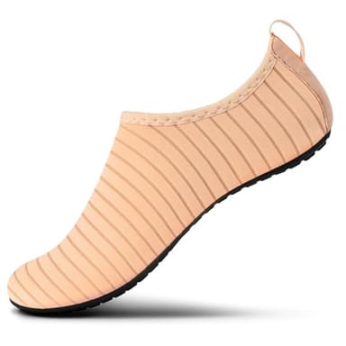 SEEKWAY Water Shoes Women Men Adult Quick-Dry Aqua Socks Barefoot Non Slip for Beach Swim River Pool Lake surf Pink SK002(U) - Image 1