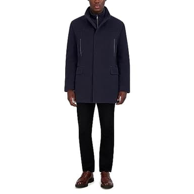 Cole Haan Men's Outerwear,NAVY,S - Image 1