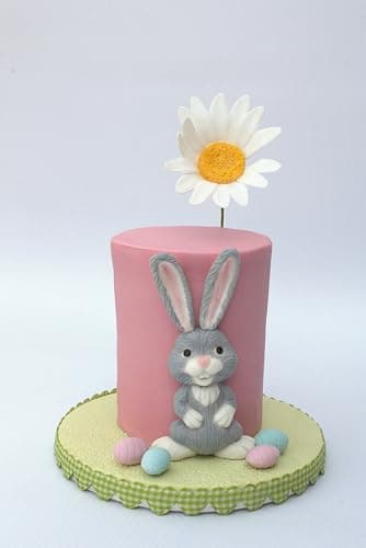 Katy Sue Easter Bunny Silicone Mold for Easter Cake Decorating & Craft. An Easter Bunny Animal Mold. Use with Fondant, Sugar Paste, Chocolate, & Air Drying Clay from Katy Sue Designs Fondant Molds - Image 4