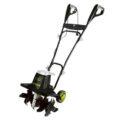 Sun Joe Electric Garden Tiller Cultivator, Steel Tines, 12 Amp, 16 Inch, Black - Heavy-Duty Gardening Machine & Equipment for Gardens, Lawns & Yards, TJ603E - Image 8