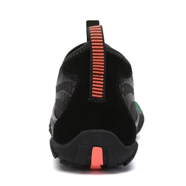 UBFEN Water Shoes Aqua Swim Shoes Mens Womens Beach Sports Quick Dry Barefoot for Boating Fishing Diving Surfing Black Dark Green Color Size US 10 Women 8.5 Men - Image 5