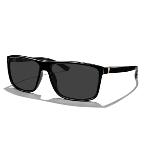 MERRY'S Rectangular Polarized Sports Sunglasses for Men Women Cycling Driving Fishing UV400 Protection S8225 - Image 1