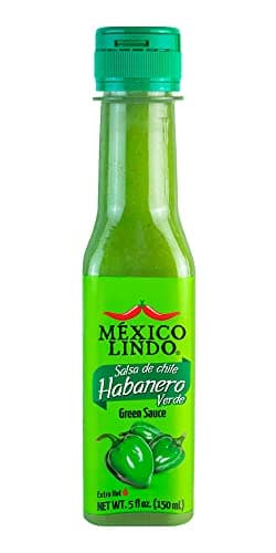 Mexico Lindo Hot Sauce Variety Pack | Includes One Red Habanero, One Green Habanero & One 7 Mares Hot Sauces | 5 Fl Oz Bottles (Pack of 3) - Image 3