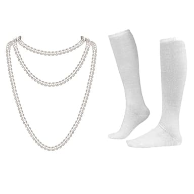 EBYTOP Old Lady Costume for Kids Halloween 100th Day of School Girls Dress up Granny Wig Grandma 100 Days Glasses Cane,1-PK 4-6 Years - Image 6