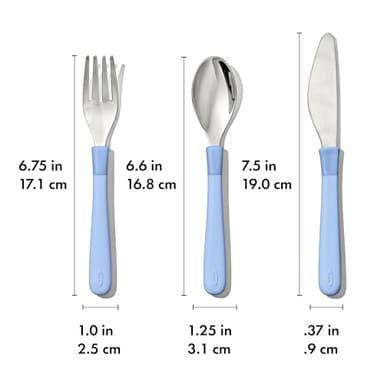OXO Tot Cutlery for Big Kids - Dusk - Image 2